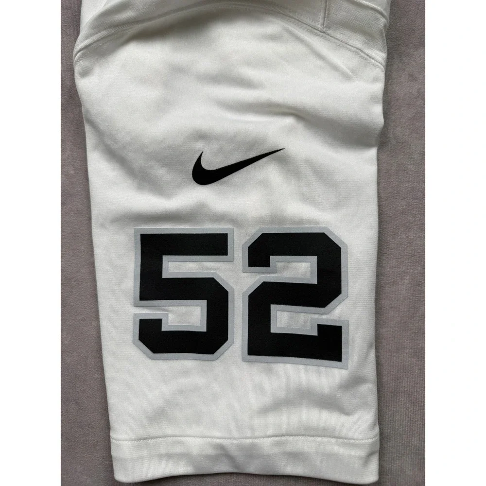 Nike NFL On The Field Oakland Raiders Khalil Mack #52 Jersey Men M White 2000s